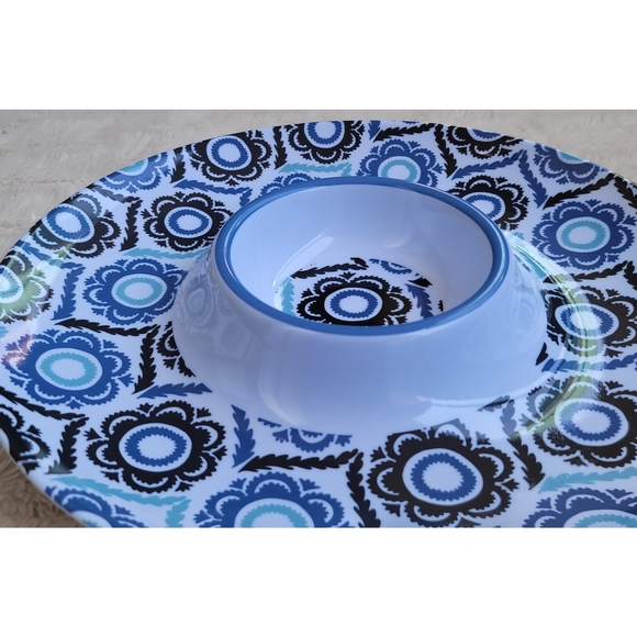 Flower chip and dip server - Picture 8 of 16